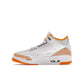 Jordan 3 Retro Orange Citrus leather shoe in white, cement grey, fire red and multicolor – image 3 of 4