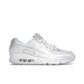 Nike Air Max 90 Recraft Triple White in white leather with wolf grey accents