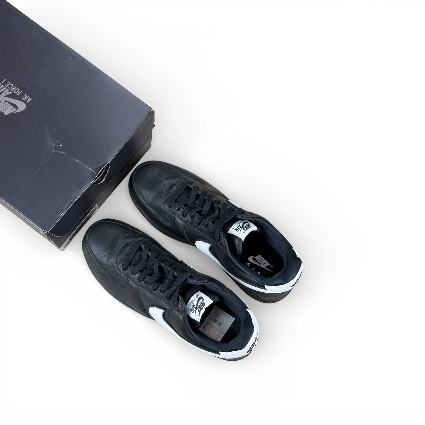 Nike Air Force 1 Low QS Black White CQ0492-001 – size EU 45, brand new with original box