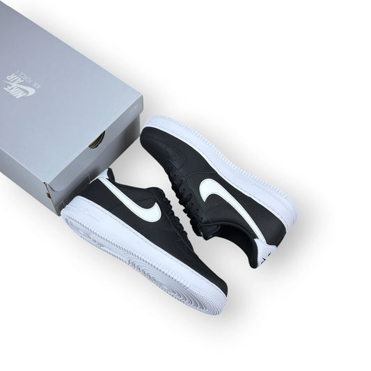 Nike Air Force 1 Low '07 Black White Pebbled Leather CT2302-002 – EU 46, brand new with original box