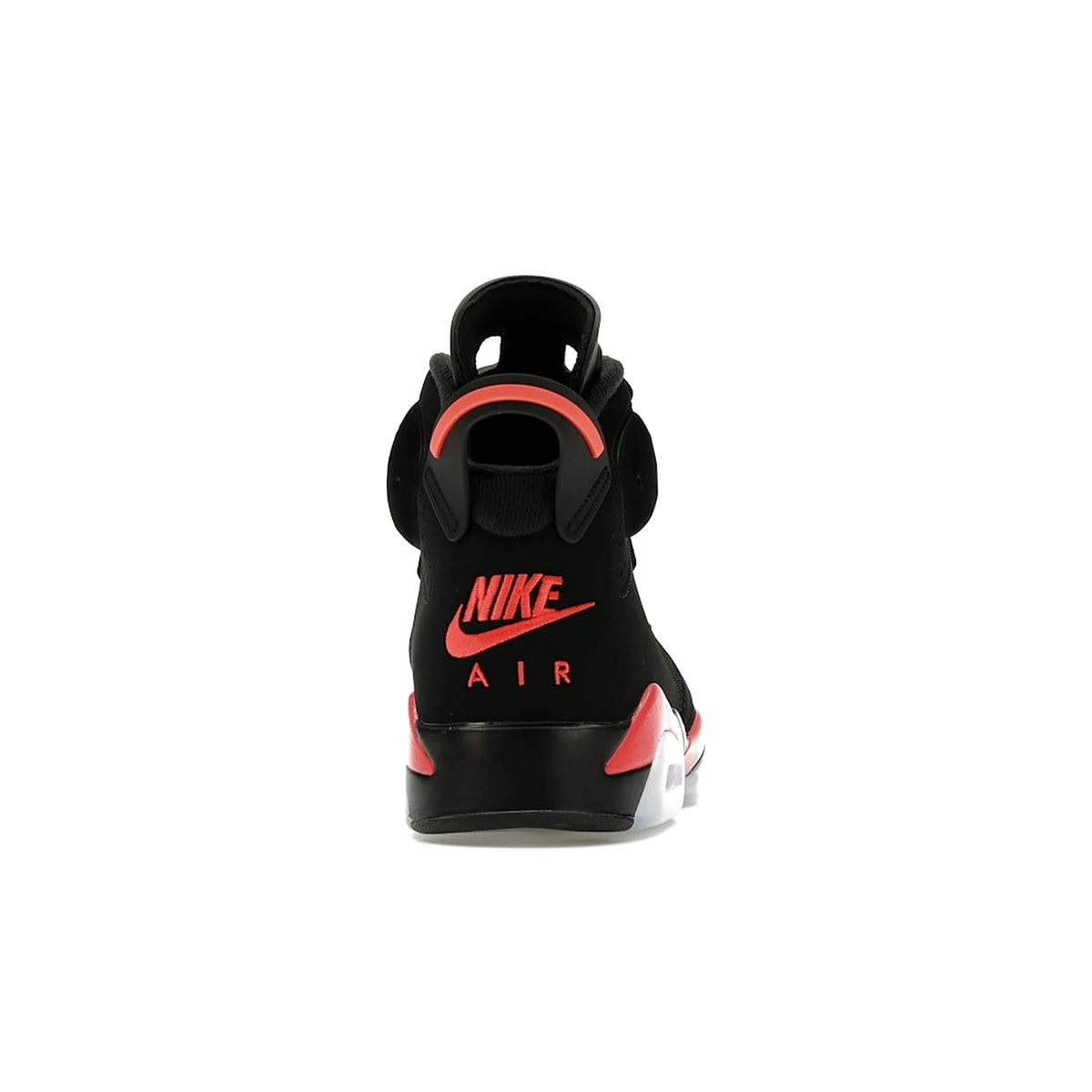 Jordan 6 Retro Infrared Salesman in black leather with infrared accents – image 4 of 4