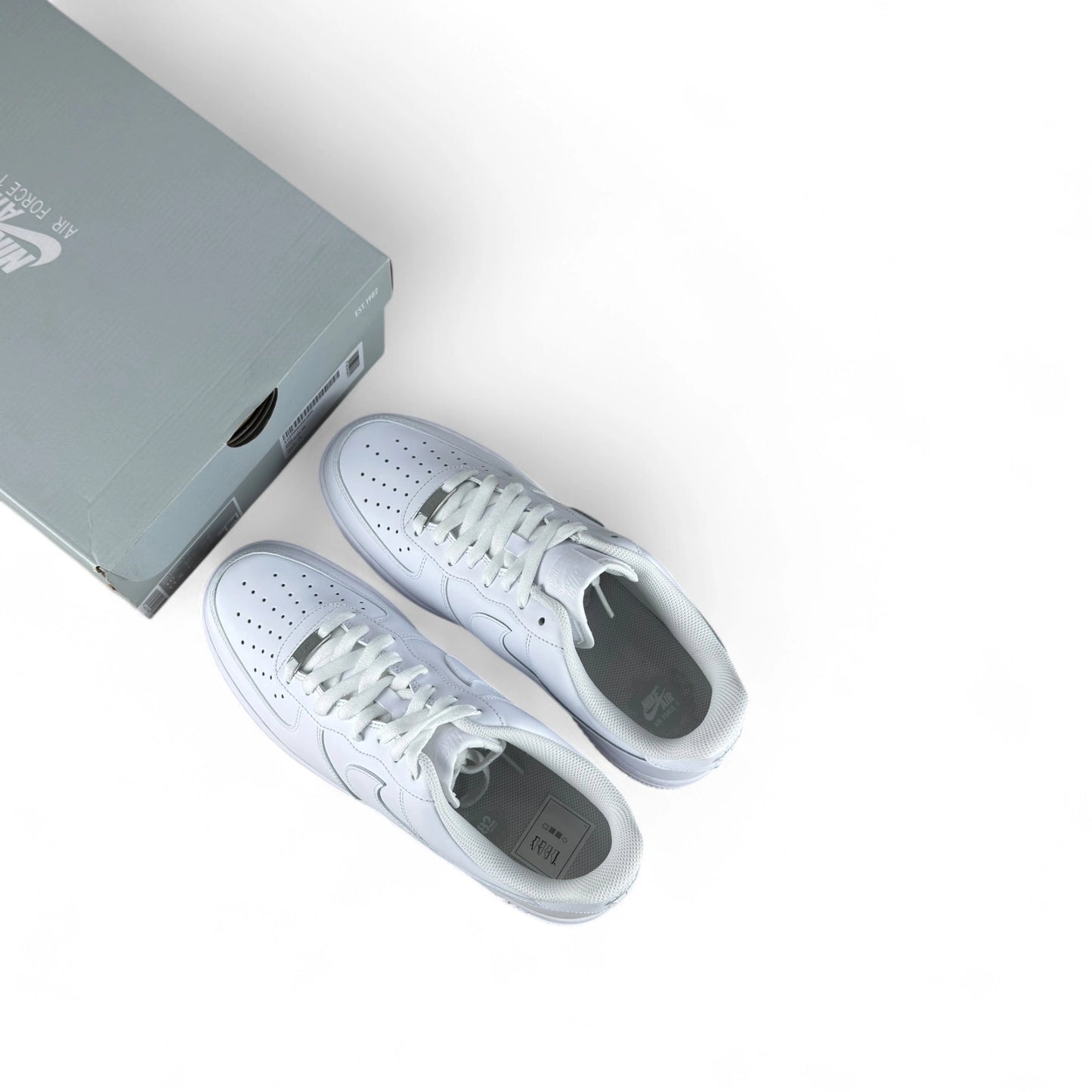 Nike Air Force 1 Low ’07 White CW2288-111 – EU 44, brand new with original box