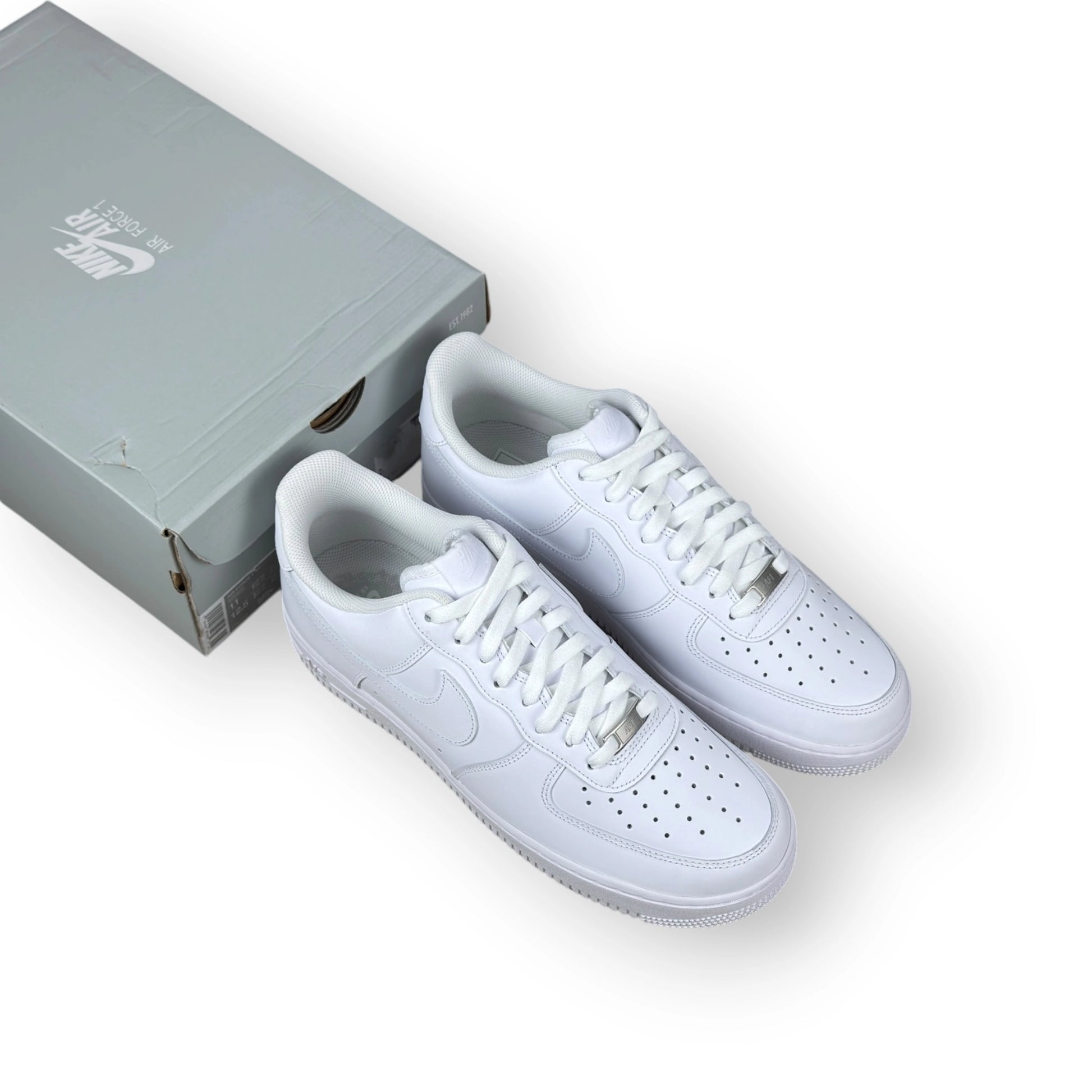 Nike Air Force 1 Low ’07 White CW2288-111 – EU 45, brand new with original box