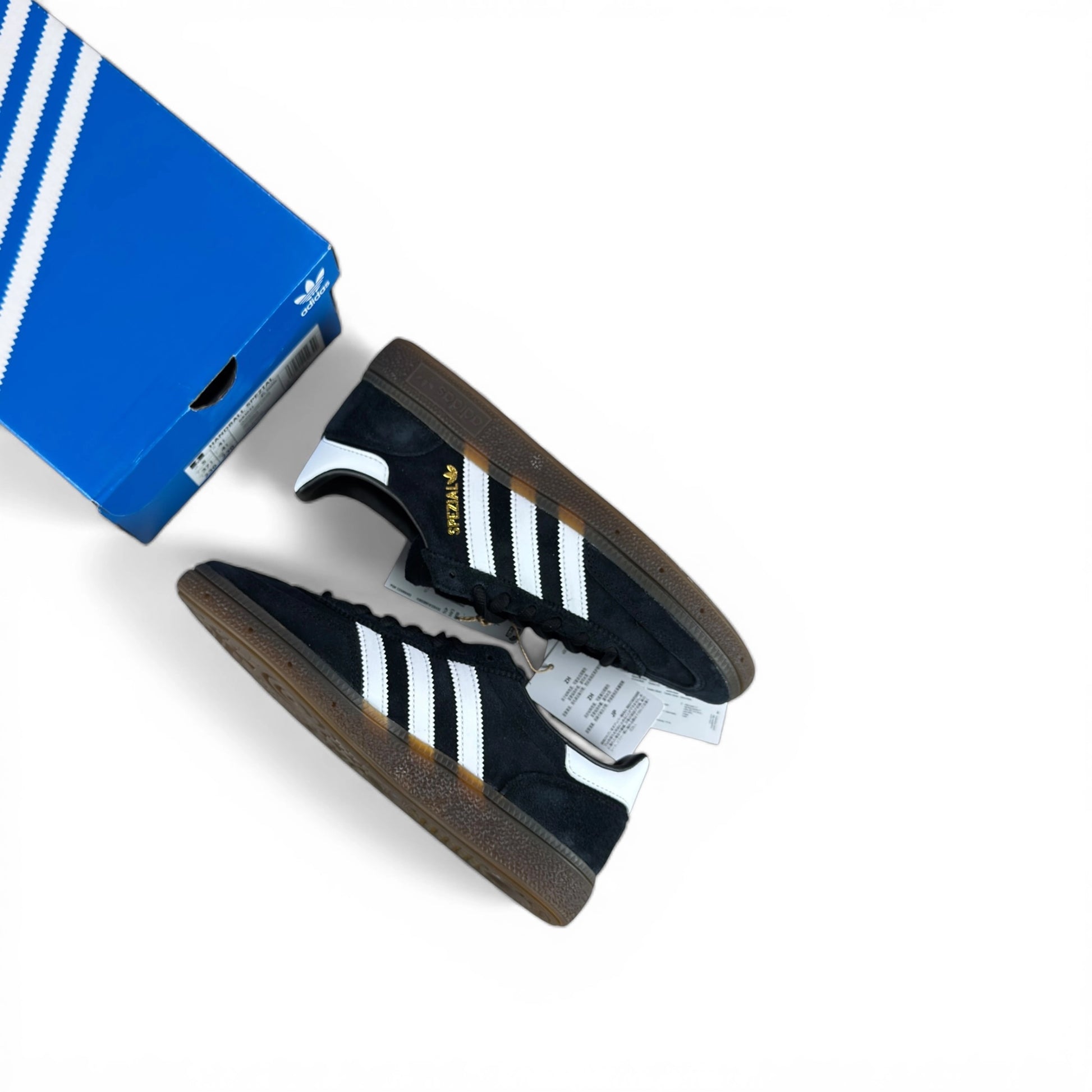 adidas Handball Spezial Black Gum – size EU 37 1/3, brand new with original box