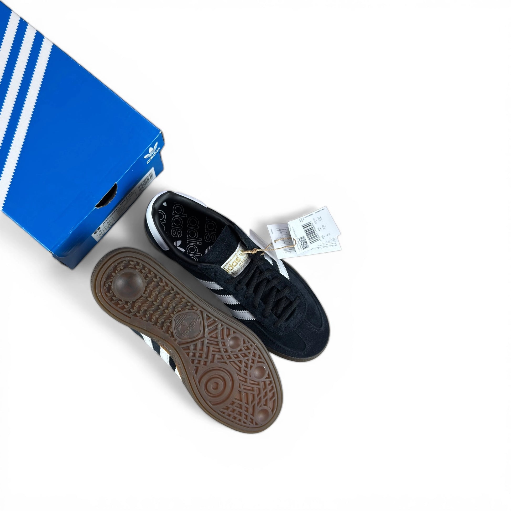 adidas Handball Spezial Black Gum – size EU 37 1/3, brand new with original box