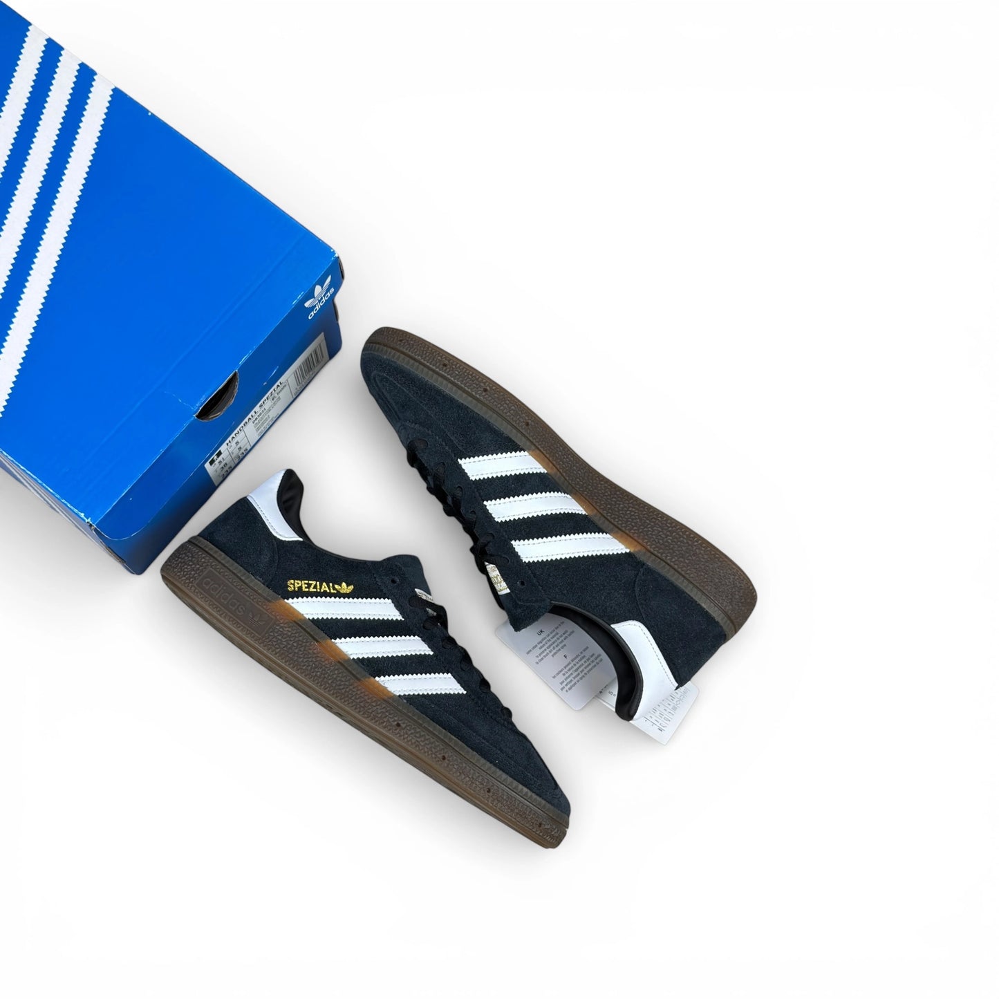 adidas Handball Spezial Black Gum – size EU 38, brand new with original box