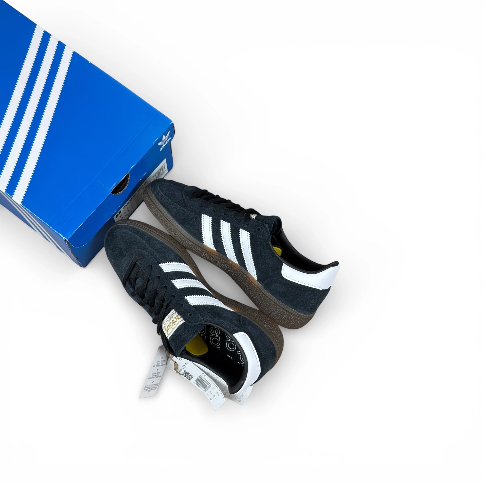 adidas Handball Spezial Black Gum – size EU 38, brand new with original box