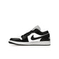 Nike Jordan 1 Low Panda women's shoe in white and black leather – image 3 of 4