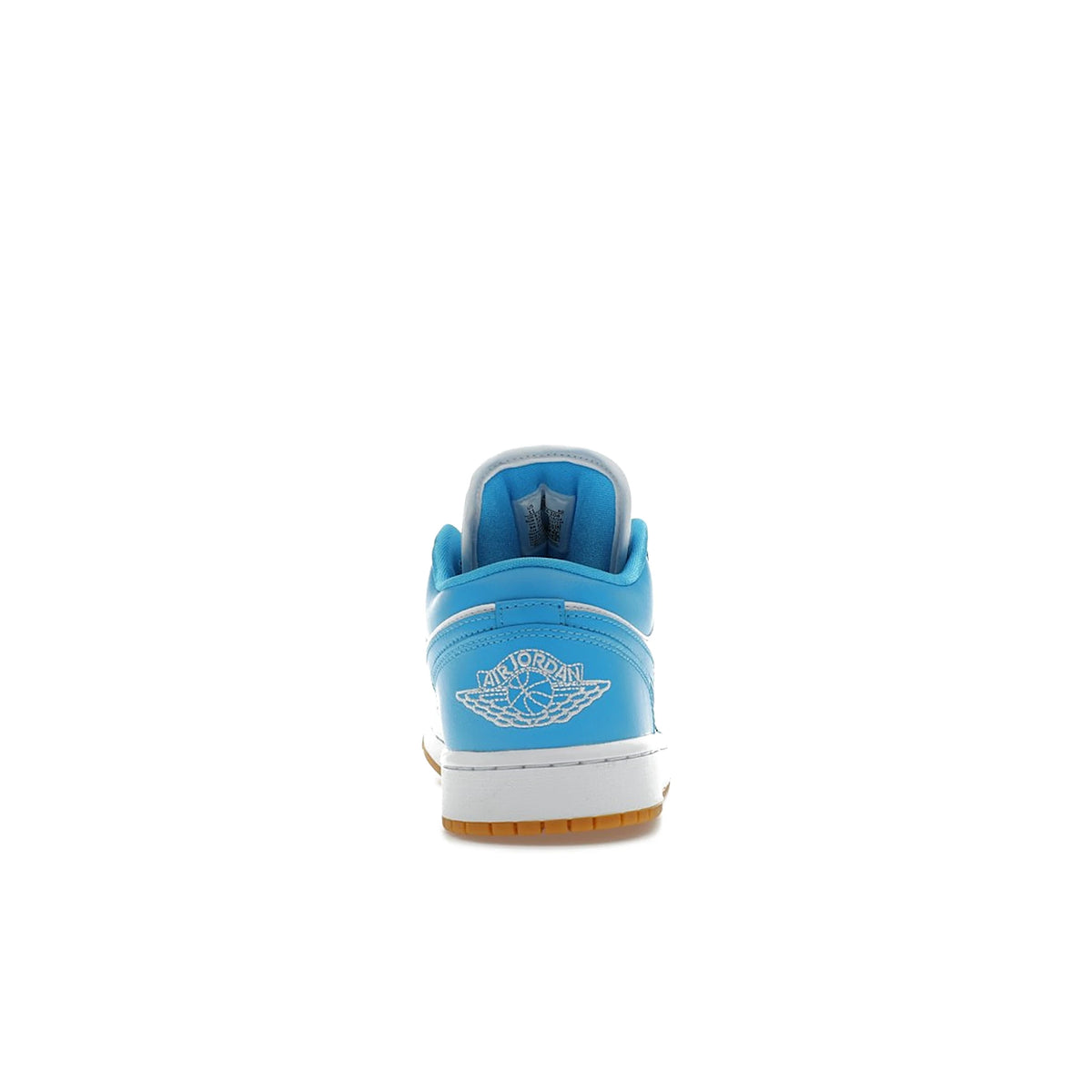 Jordan 1 Low White Gum Light Brown Dark Powder Blue (Women's)