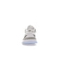 Jordan 1 Low Wolf Grey women's shoes in white and wolf grey with aluminium accents – image 2 of 4