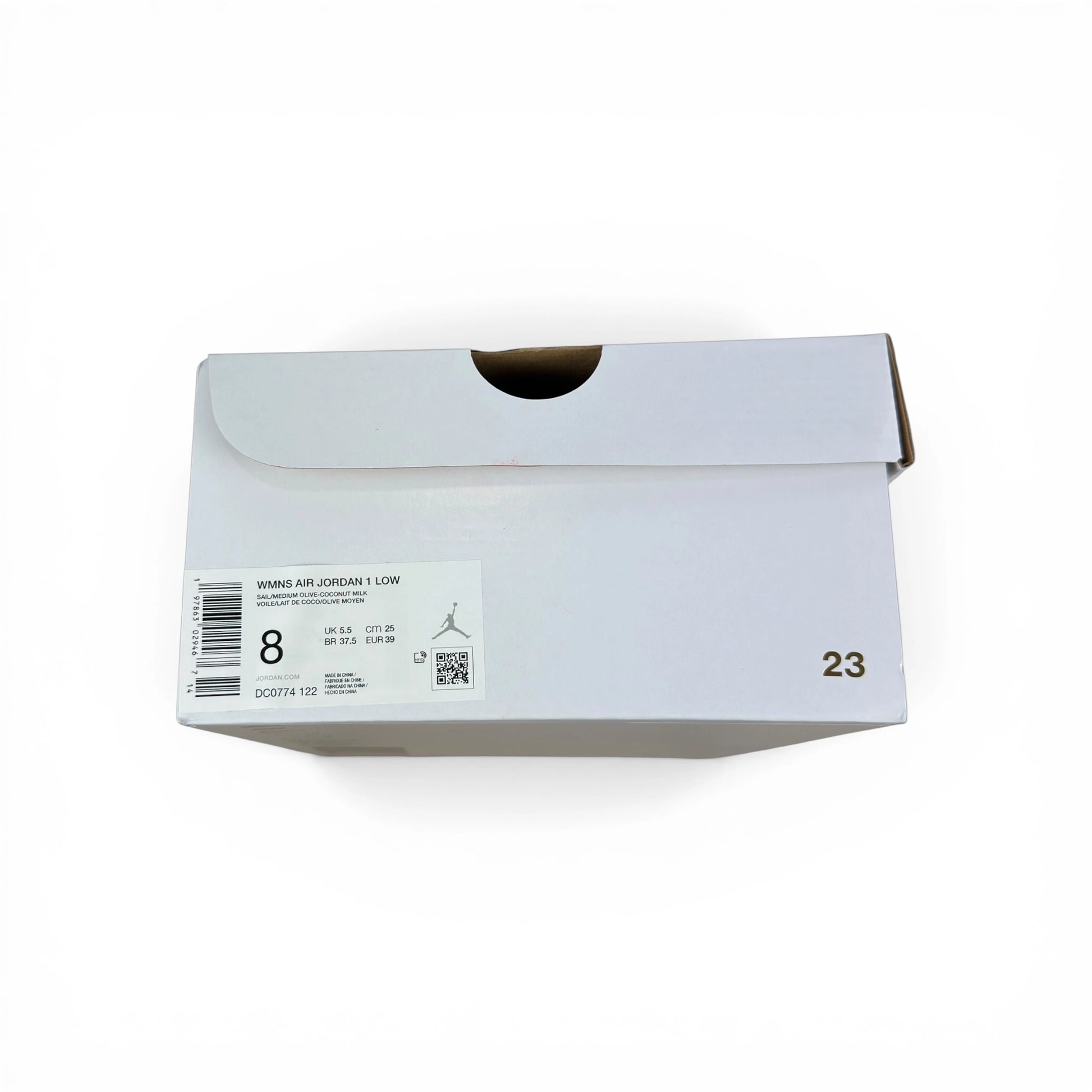 Jordan 1 Low Medium Olive (Women’s) DC0774-122 – EU 39, brand new with original box