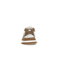 Jordan 1 Low Archaeo Brown White women's leather sneakers in brown and white – image 2 of 4