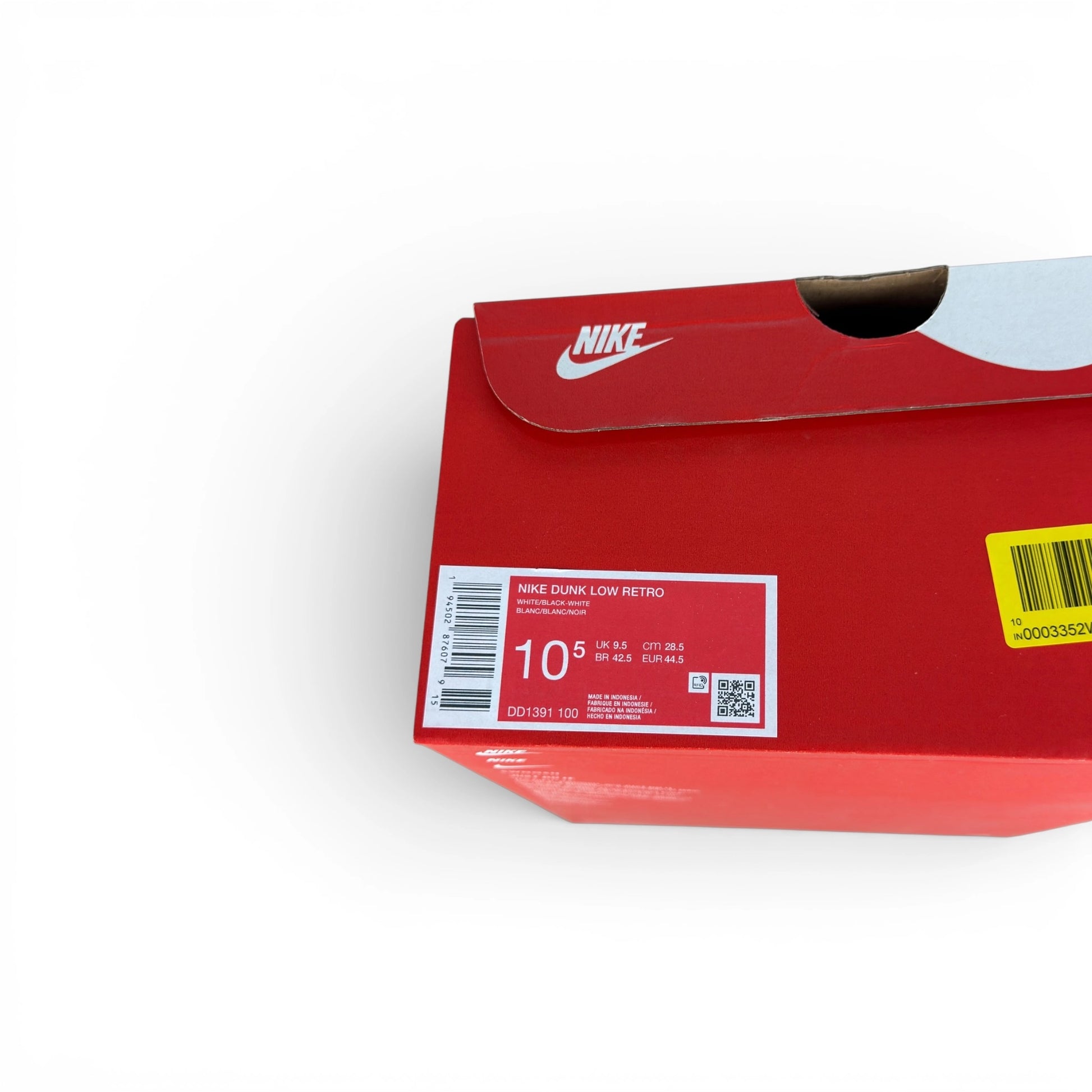 Nike Dunk Low Retro White Black Panda DD1391-100 – EU 44.5, brand new with original box