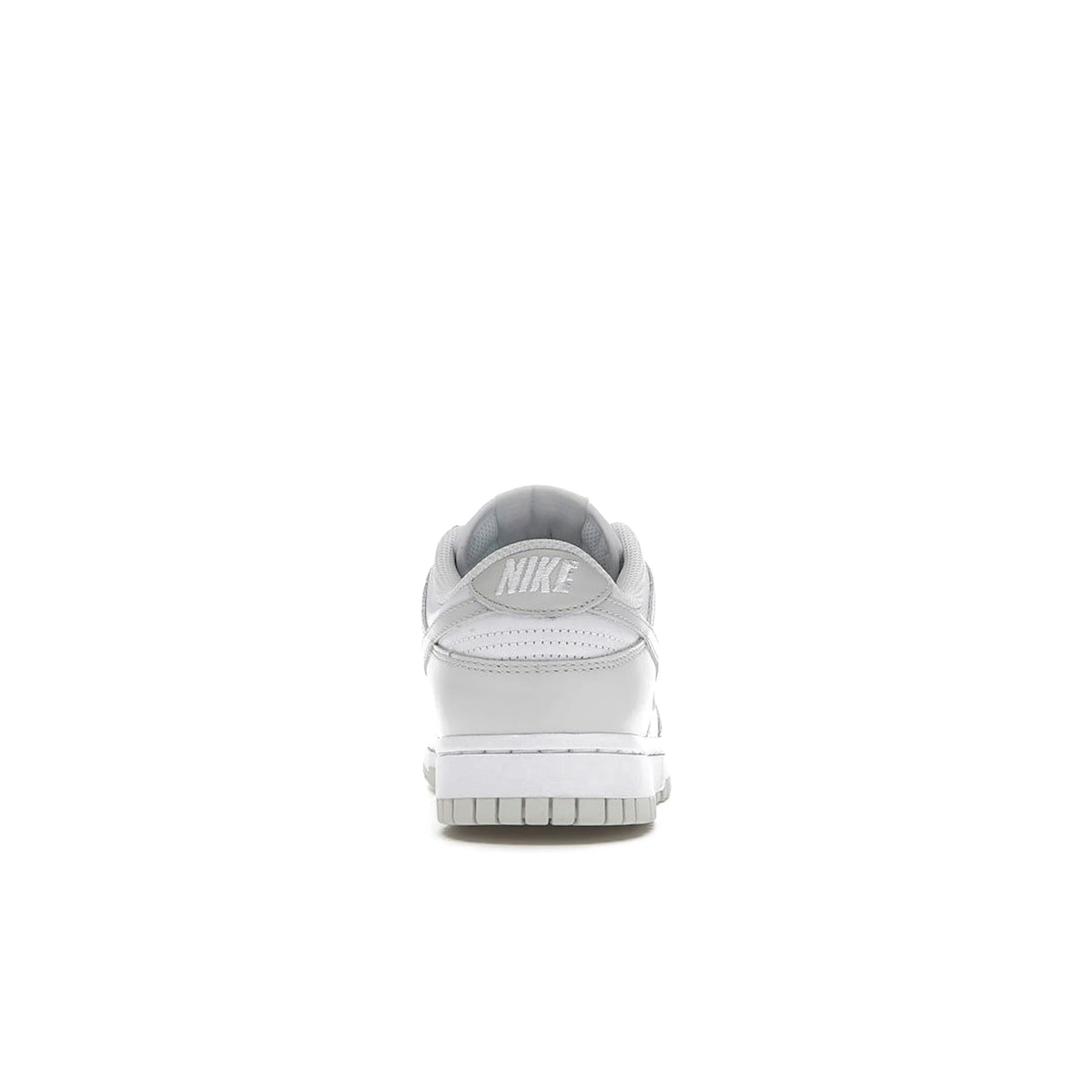 Nike Dunk Low Photon Dust women’s sneaker in white and light smoke grey leather and suede – image 4 of 4