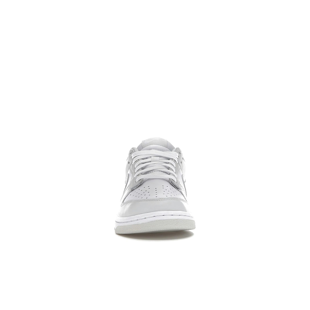 Nike Dunk Low Photon Dust women’s sneaker in white and light smoke grey leather and suede – image 2 of 4