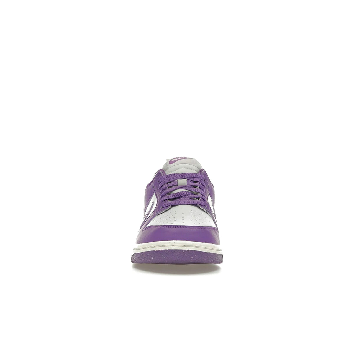 Nike Dunk Low Next Nature: white leather, black raspberry trim, women's – image 2 of 4