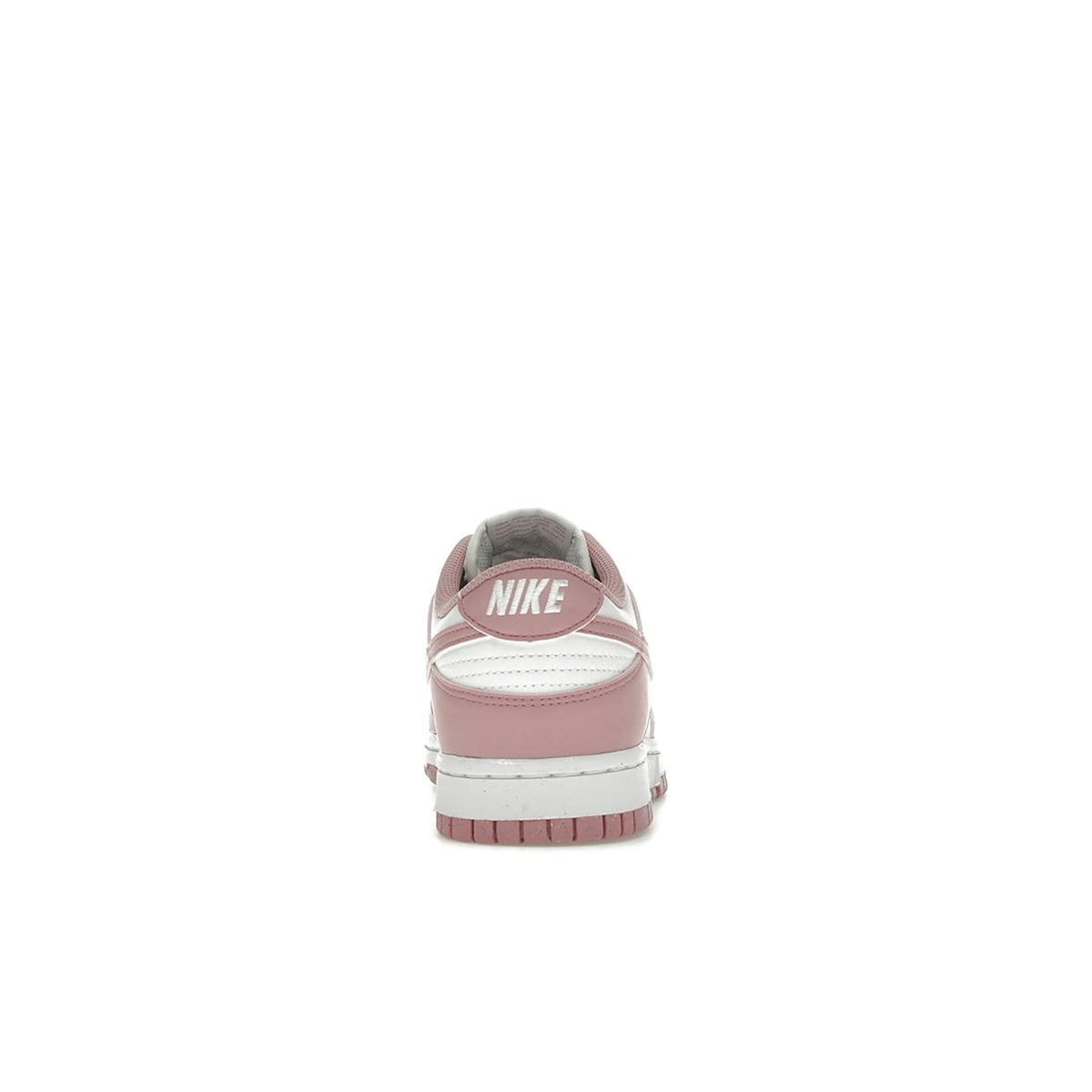 Nike Dunk Low Next Nature Elemental Pink women's shoes in white leather with pink accents – image 4 of 4