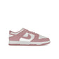 Nike Dunk Low Next Nature Elemental Pink women's shoes in white leather with pink accents