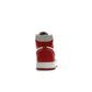 Jordan 1 Retro High OG Varsity Red women's leather shoe in Light Iron Ore/Varsity Red-Sail – image 4 of 4