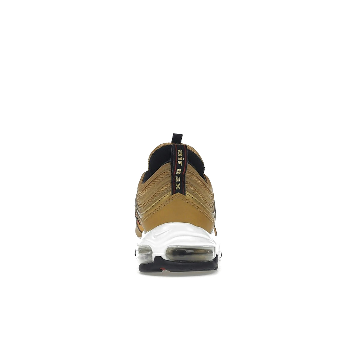 Nike Air Max 97 OG Golden Bullet, metallic gold, varsity red/white/black leather. – image 4 of 4