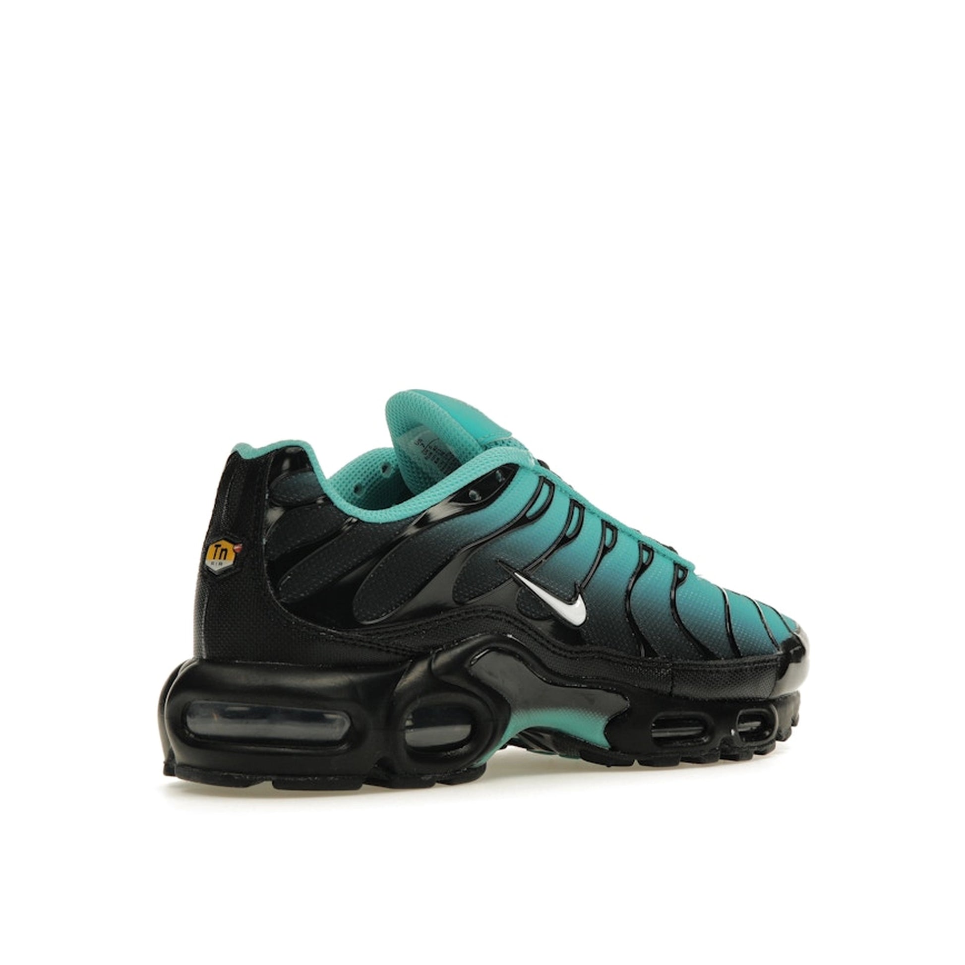 Nike Air Max Plus Light Retro Blue sneakers, back view, model DM0032-401 in blue and white.