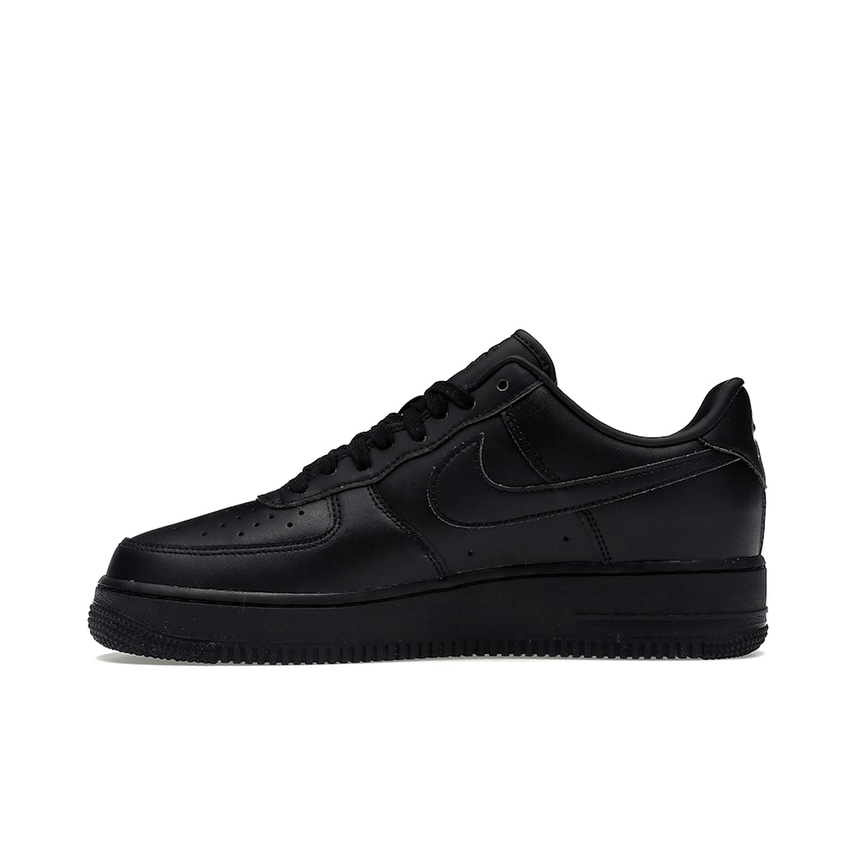 Nike Air Force 1 Low '07 Fresh Black Anthracite: black and anthracite leather shoe – image 3 of 4