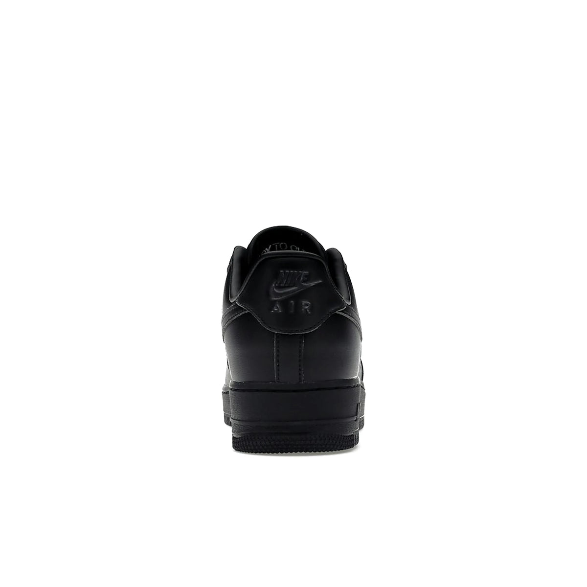 Nike Air Force 1 Low '07 Fresh Black Anthracite: black and anthracite leather shoe – image 4 of 4