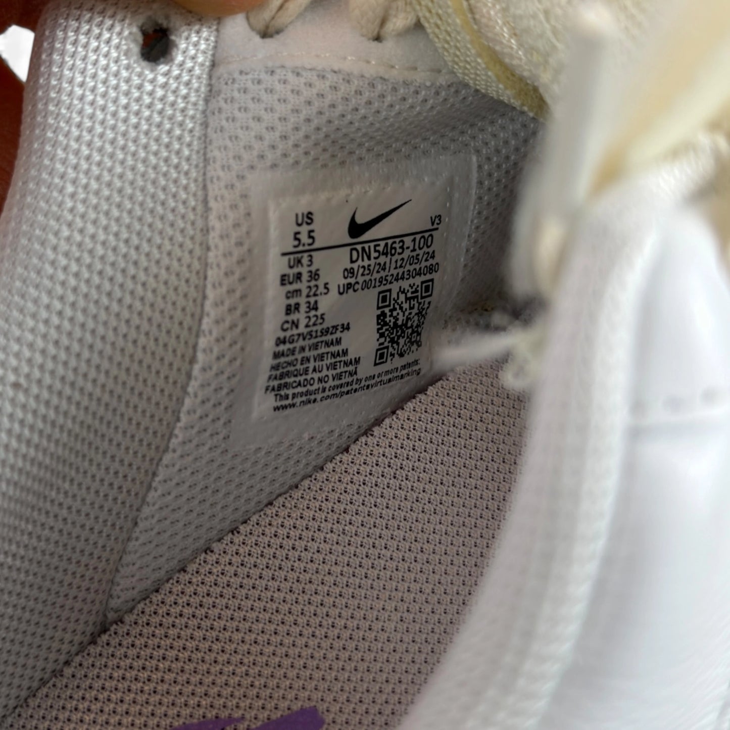 Nike Air Force 1 Low Prm Jewels White DN5463-100 – EU 36, brand new with original box