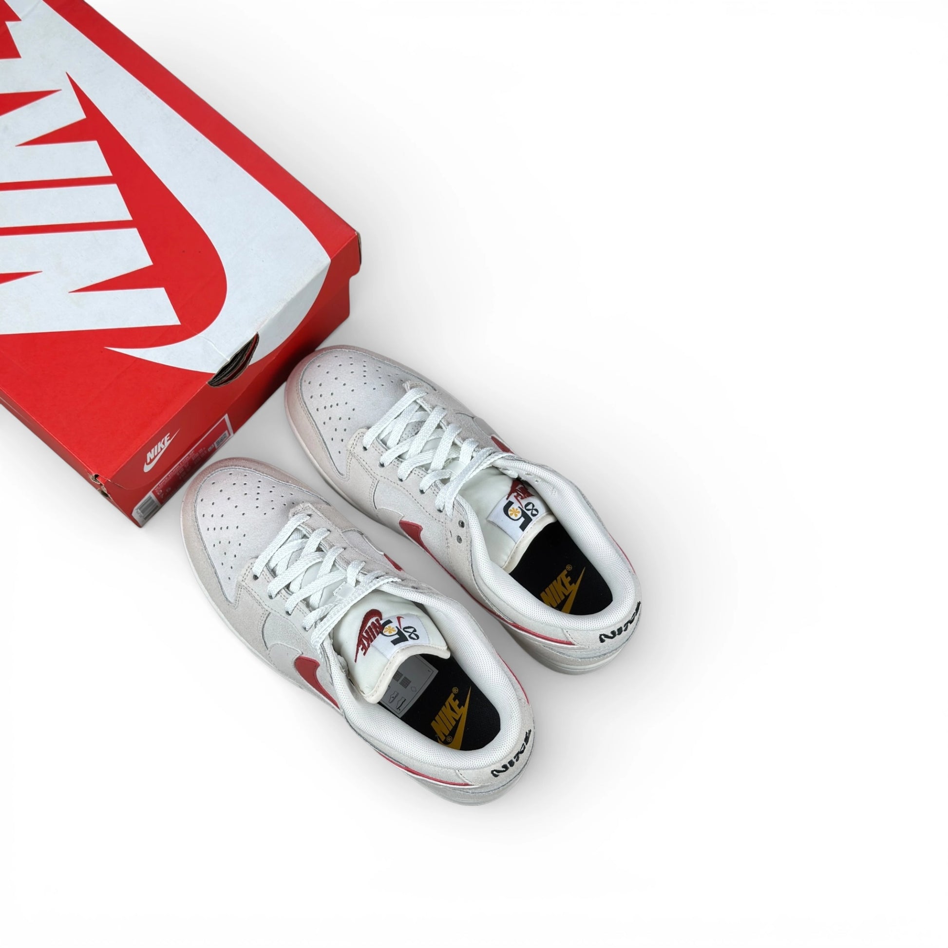 Nike Dunk Low SE ‘85 Double Swoosh Sail Orange DO9457-100 – Women’s EU 40.5, brand new with original box