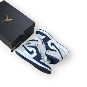 Jordan 1 Mid Neutral Grey Midnight Navy EU 41
