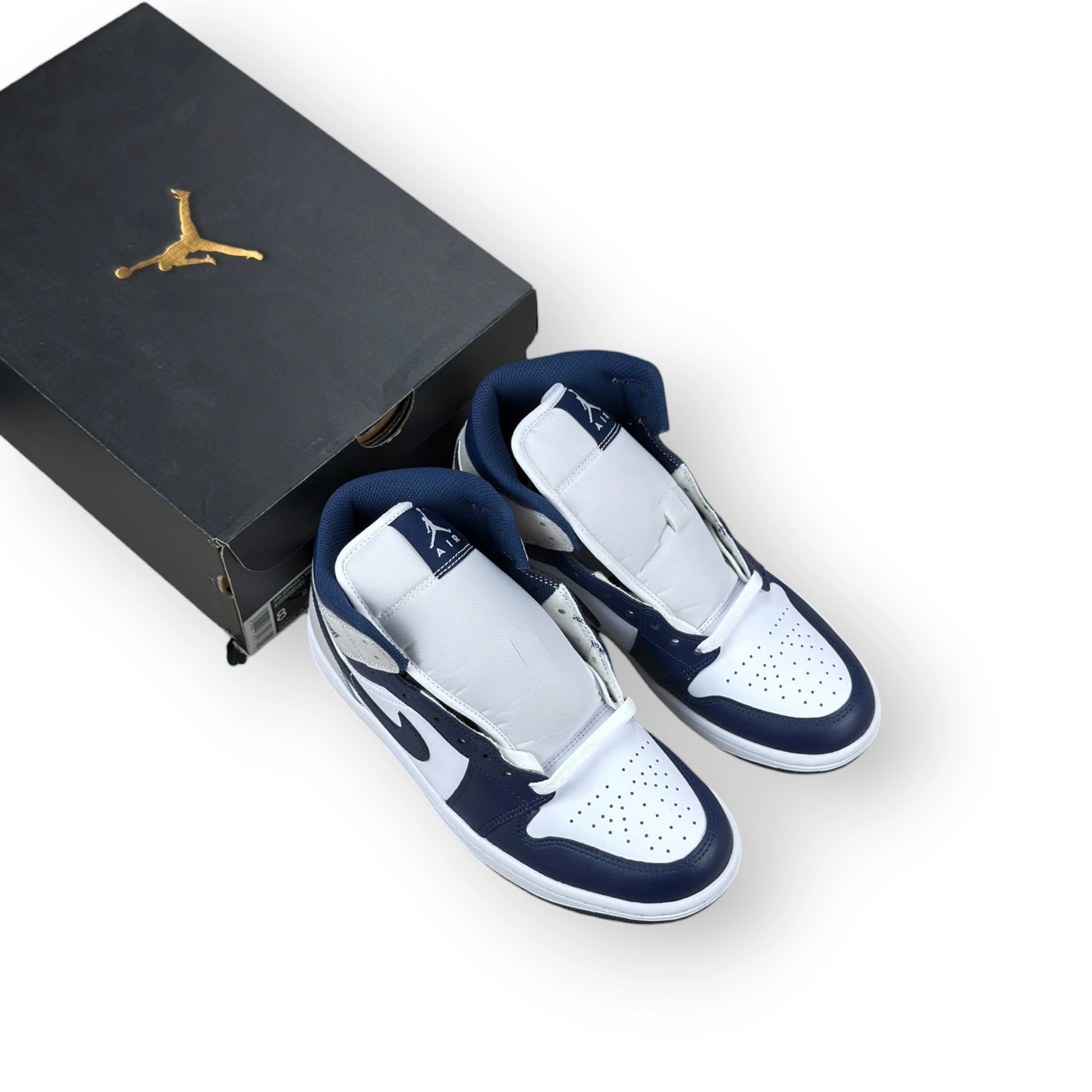 Air Jordan 1 Mid Neutral Grey Midnight Navy DQ8426-146 – EU 41, brand new with original box
