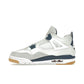 Jordan 4 Retro SB Navy: Summit White, White, Navy, Neutral Grey, Gum Yellow, Varsity Red leather. – image 3 of 4