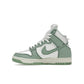 Nike Dunk High 1985 women's shoes in enamel green with summit white accents – image 3 of 4