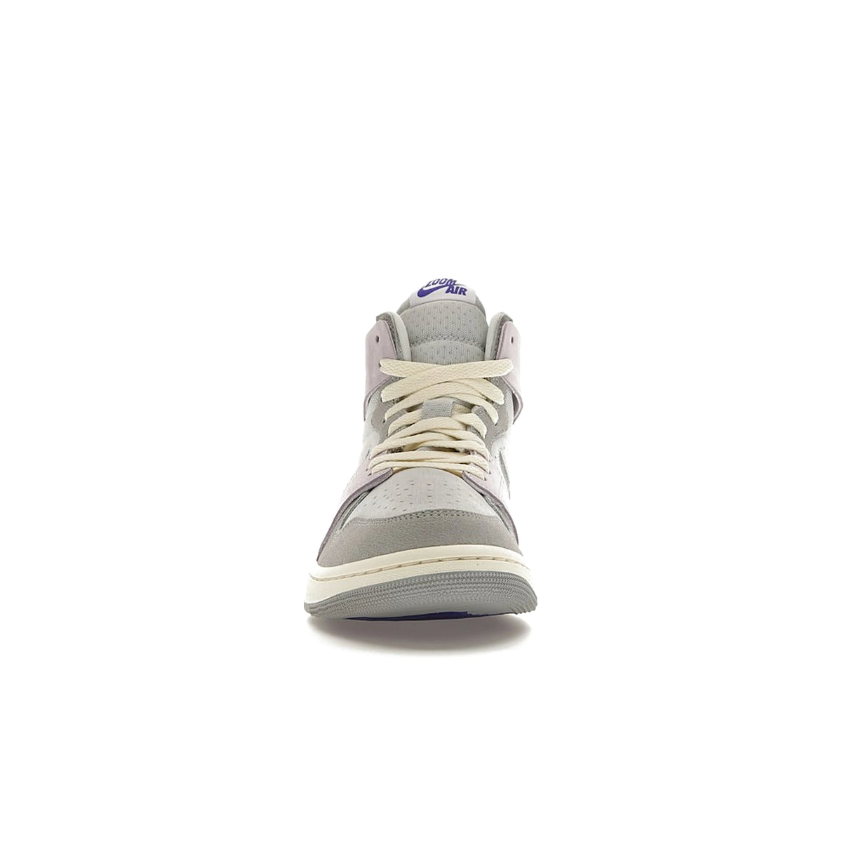 Jordan 1 High Zoom Air CMFT 2 women's leather shoes in Photon Dust, Barely Grape, Lapis, Light Smoke Grey – image 2 of 4