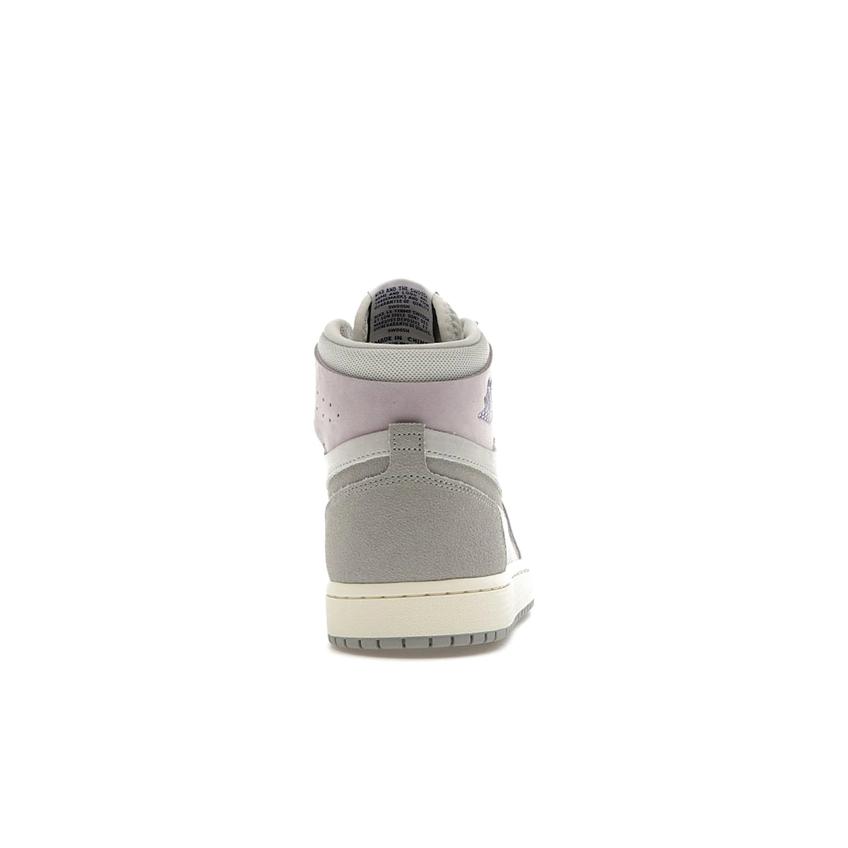Jordan 1 High Zoom Air CMFT 2 women's leather shoes in Photon Dust, Barely Grape, Lapis, Light Smoke Grey – image 4 of 4