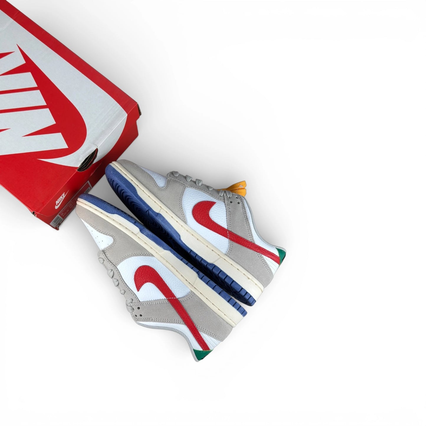 Nike Dunk Low Light Iron Ore Red Blue DV3497-001 – EU 42.5, brand new with original box