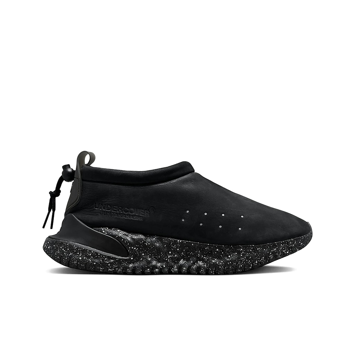 Nike Moc Flow SP Undercover Black men's sneaker in black textile and leather