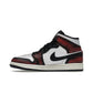 Jordan 1 Mid Wear-Away Chicago