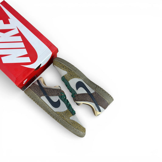 Nike Dunk Low Safari Golden Moss DX2654-200 – EU 46, brand new with original box