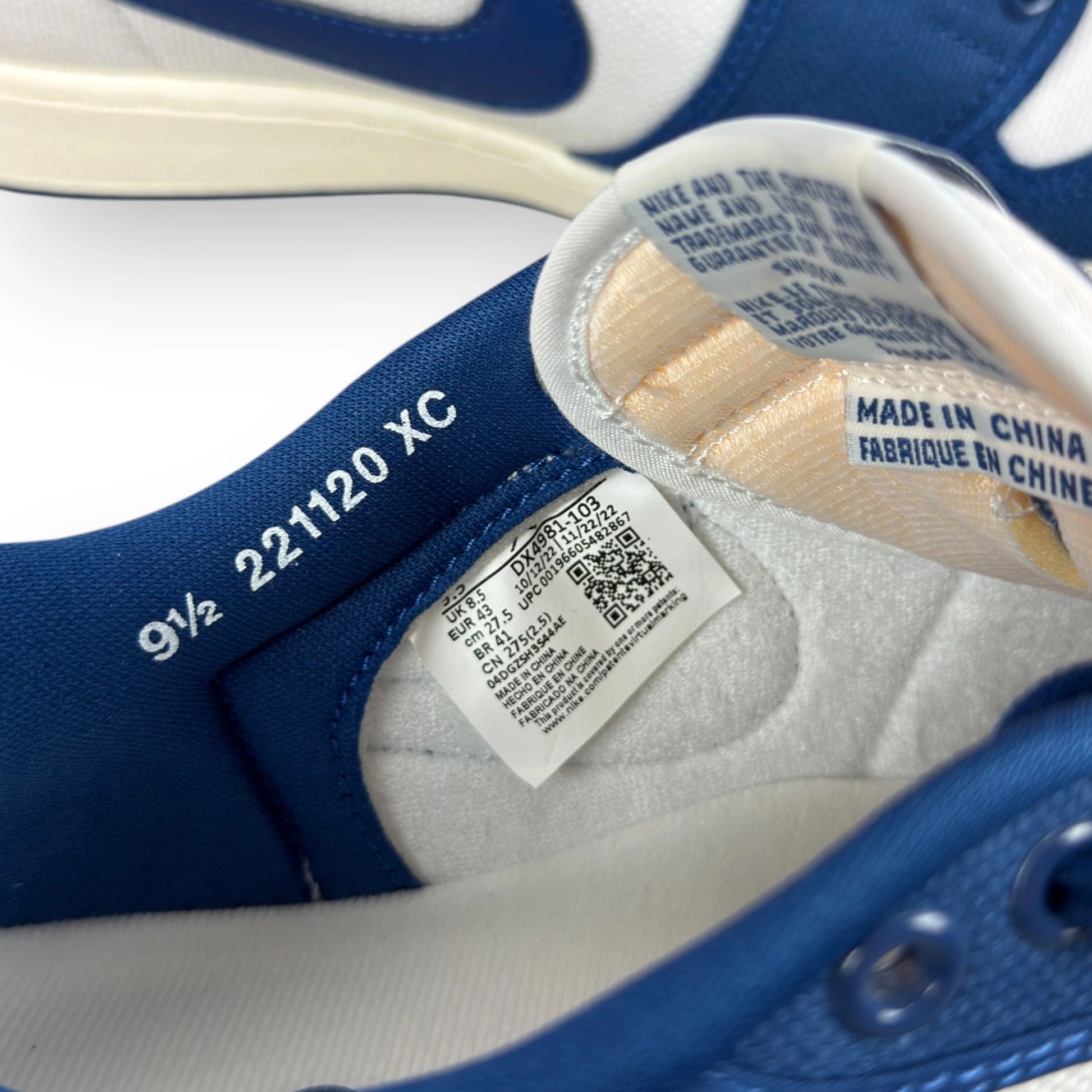 Jordan 1 Retro AJKO Low Kentucky DX4981-103 – EU 43, brand new with original box
