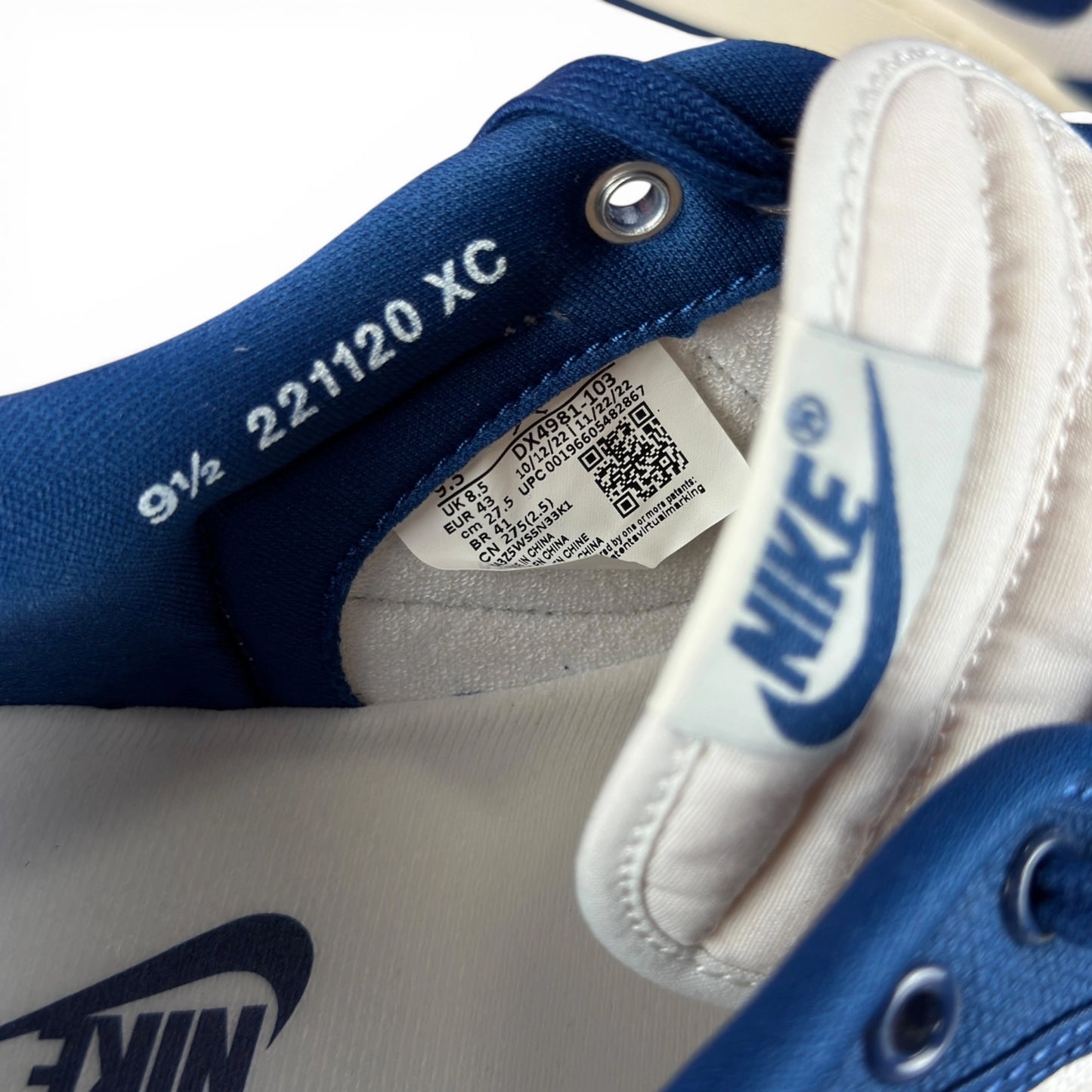 Jordan 1 Retro AJKO Low Kentucky DX4981-103 – EU 43, brand new with original box