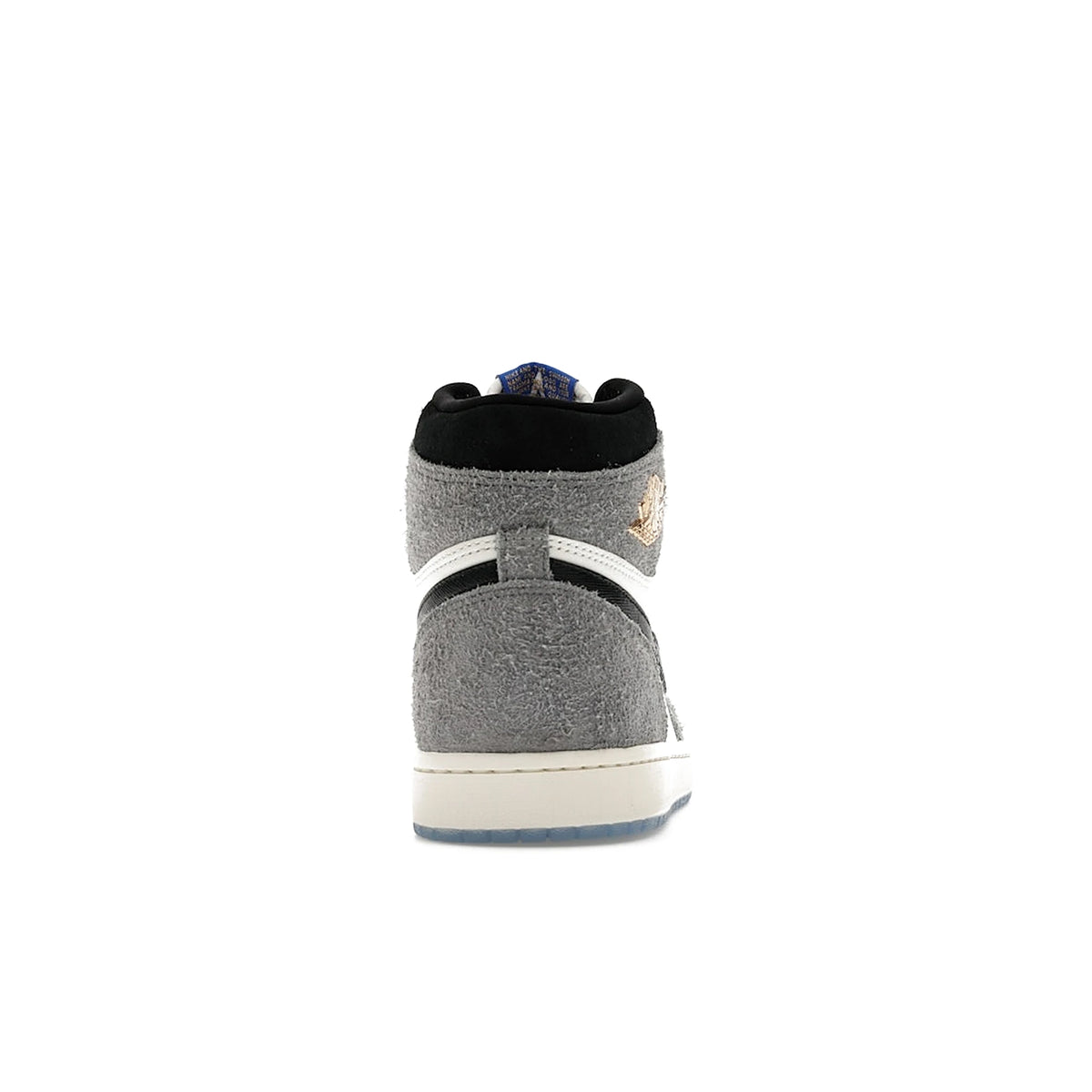 Jordan 1 Retro High OG All-Star Cool Grey men leather shoes in washed black and sail/lt smoke grey – image 4 of 4