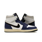 Jordan 1 Retro High OG in white, black, grey, blue, leather – image 3 of 4