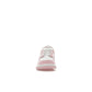 Nike Dunk Low kids in white with medium soft pink accents, low-top sneaker – image 2 of 4