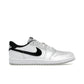 Jordan 1 Retro Low '85 Metallic Black, men’s sneakers, black with metallic accents, leather upper.