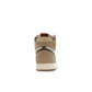 Jordan 1 Retro High OG Khaki women's leather sneakers in khaki, multi‑color, sail, cargo khaki, coconut milk – image 4 of 4