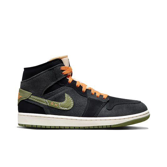 Jordan 1 Mid SE Craft Anthracite Light Olive