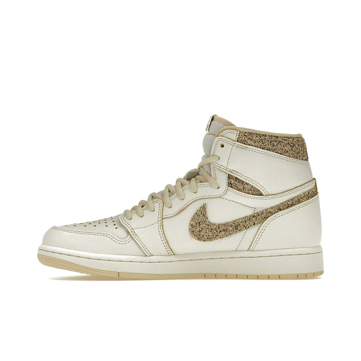 Jordan 1 Retro High OG Craft Vibrations Of Naija in Sail, Pale Vanilla, Black leather – image 3 of 4