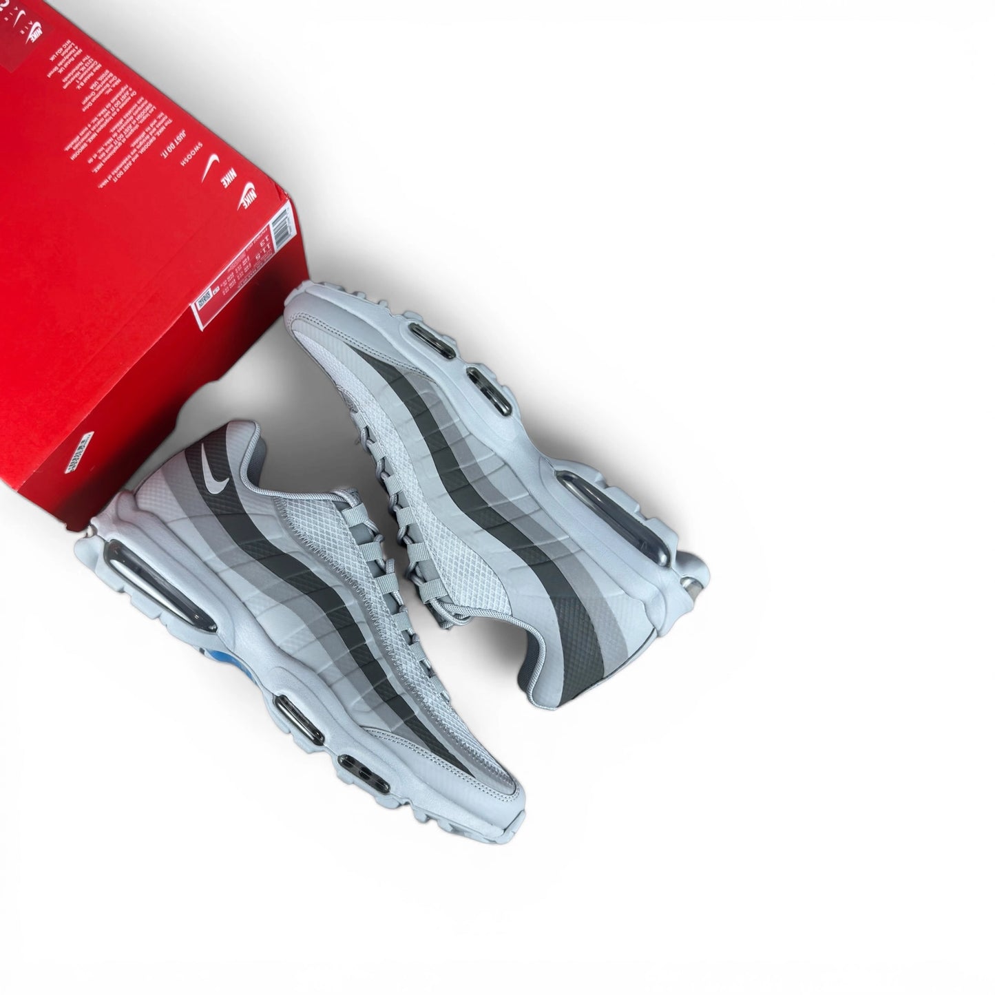 Nike Air Max 95 Ultra Grey Photo Blue FN7802-002 – EU 45.5, brand new with cut box