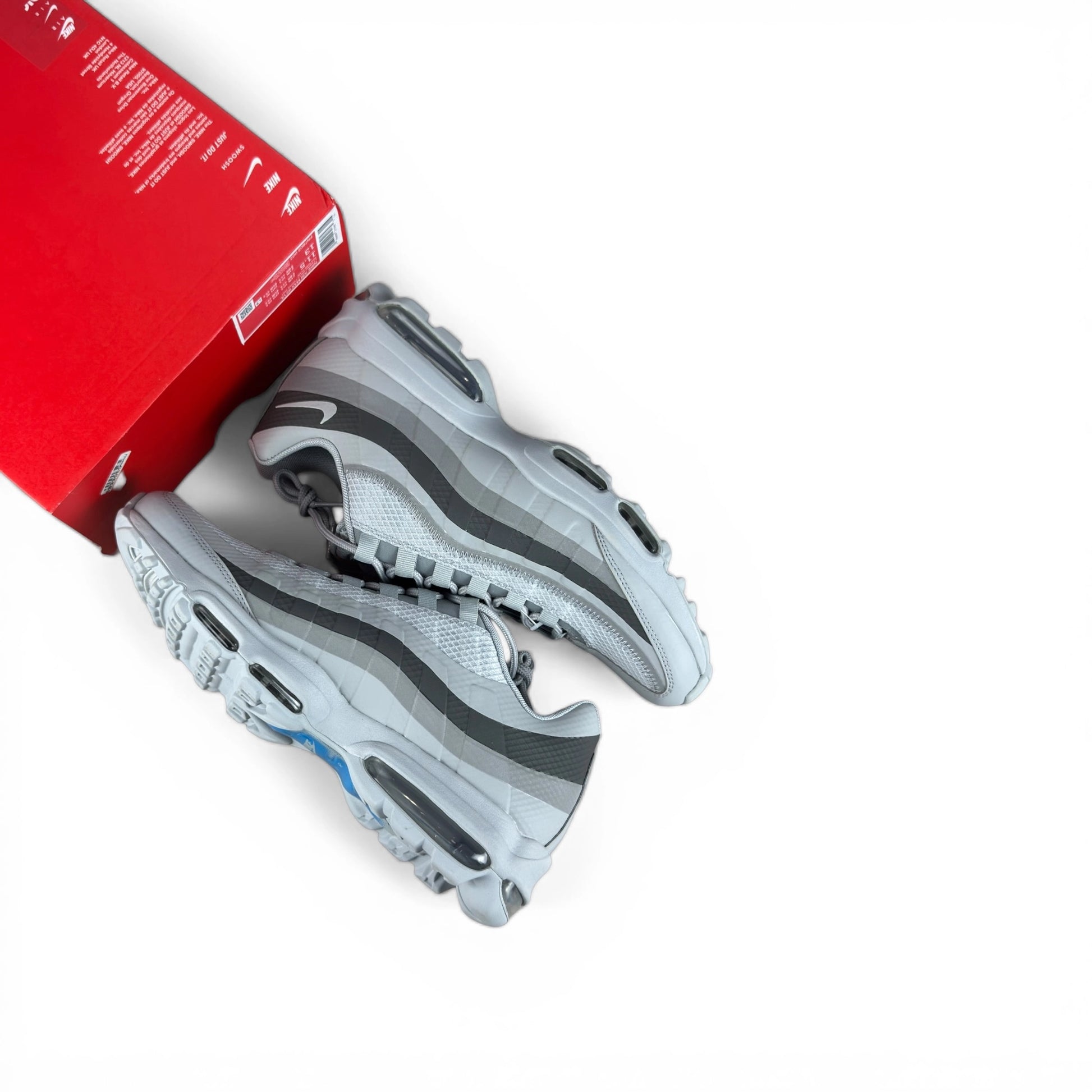 Nike Air Max 95 Ultra Grey Photo Blue FN7802-002 – EU 45.5, brand new with cut box